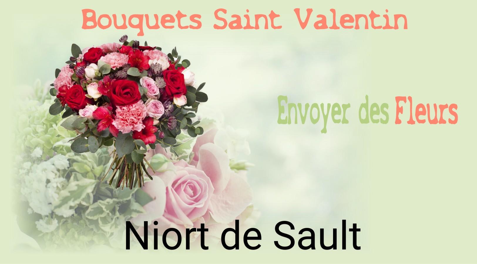Roses de Saint-Valentin livrées à Niort-de-Sault
